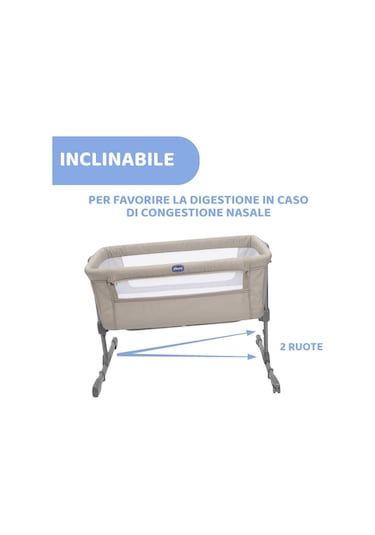 Next2me Essential Crib - Dune Relux Bej