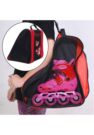 Suntek 3layers Skate Çocuklar Için Tekerlekli Paten Kırmızı Kırmızı