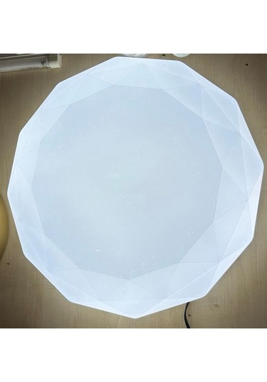 24w Kristal Led Armatür Beyaz Renk 38 Cm Beyaz