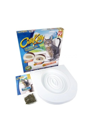 Kullanıma Uygun Citikitty Kedi Tuvalet Eğitim Seti