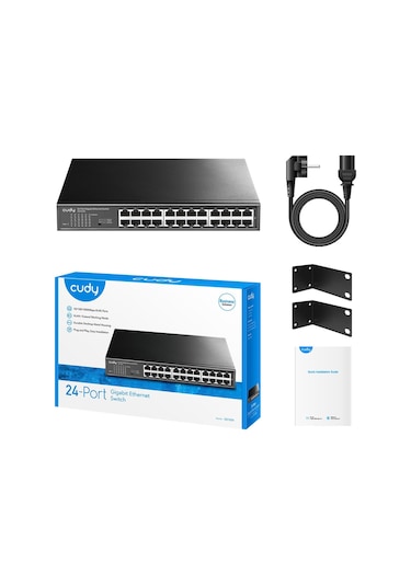 Cudy GS1024 16K Mac 24 Port Gigabit Metal Switch