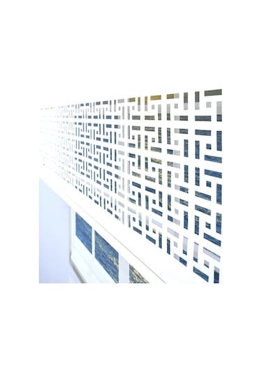 Lazer Stor Perde - Kırık Beyaz Mat Stor Kumaşı - 30 Cm Lazer Yüksekliği - Metal Kasa Ve Kapak Antrasit