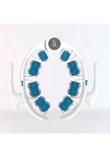 14'lük Yuvarlak Halka Klipsli Bacak Masaj Aleti - Silikon Baldır İnceltme Ve Şekillendirme Aparatı 4782 Pembe