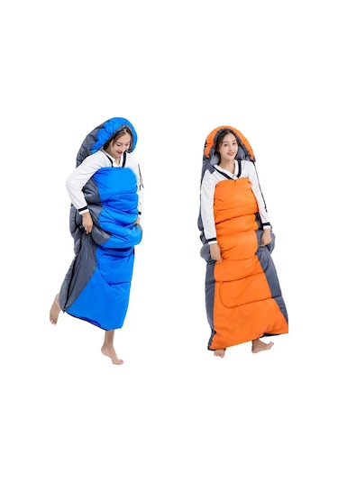 Efsane Kamp - Uyku Tulumu 2kg +5c To -10c - Mavi