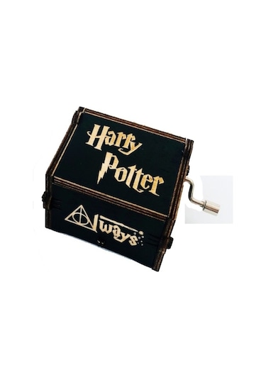 Harry Potter Ahşap Çevirmeli Müzik Kutusu