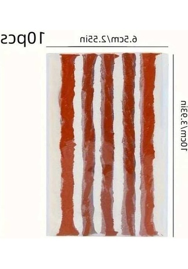 Fastbuy Turcoshop11 10 Adet Hızlı Lastik Tamir Kiti Araç Motosiklet Elektrikli Araç Yapışkan Şerit