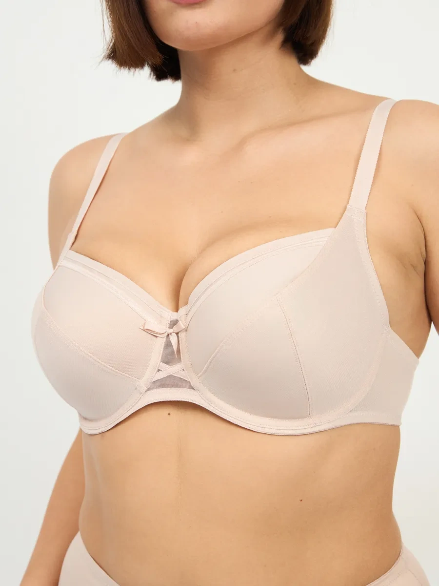 Sim Sim Büyük Beden Bayan Sütyeni 423489313 Bej