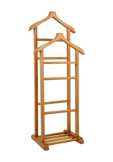 İki Tepeli Dilsiz Uşak Açık Kahverengi Masif Ahşap Palto Ceket Açık Kahverengi