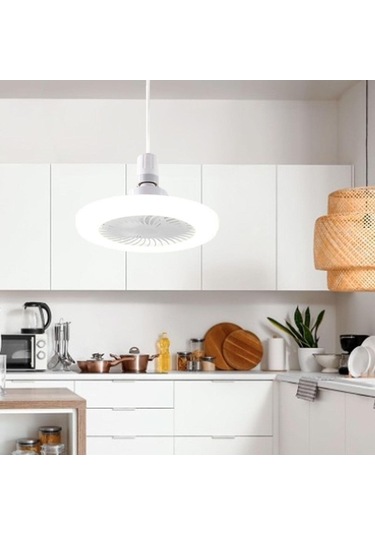 Wondernest Vantilatörü Tavan Suntek Sessiz Renk Modern Işık Çalışma 3 Vu Beyaz