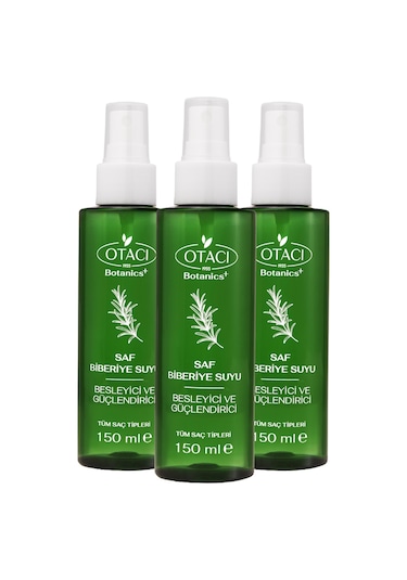 Otacı Botanics+ Saf Biberiye Suyu Tonik Üçlü Paket
