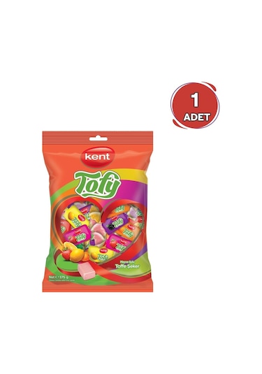 Kent Tofy Bayram Şekeri 375 Gr 1 Adet
