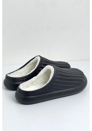 Modafrato Flora Kapalı Içi Yünlü Unisex Ev Terliği Kışlık Terlik