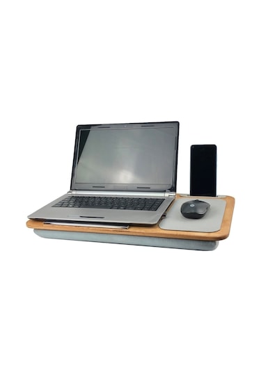 Laptop Sehpa Taşınabilir Minderli Kolay Taşınabilir Çalışma Masas