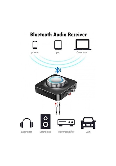 Mikro Hafıza Kart Girişli Bluetooth 5.1 Kablosuz Ses Alıcısı