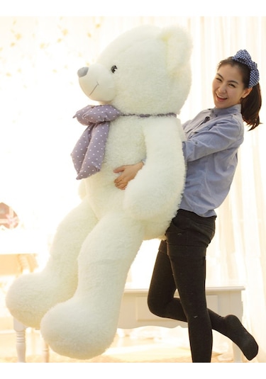 160 Cm Papyonlu Büyük Ayıcık (%100 Yerli) Beyaz Değer 1-Değer 2