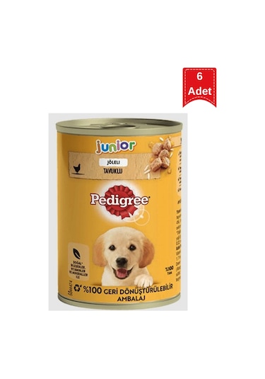 Pedigree Puppy Tavuk Etli Yavru Köpek Konservesi 24 x 400 G