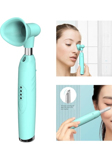 Suntek Elektrikli Göz Yıkama Aleti Titreşimli Masaj Aletleri Mavi