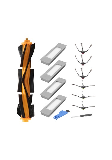 Crackedice Robot Süpürge İçin Yedek Aksesuar Seti