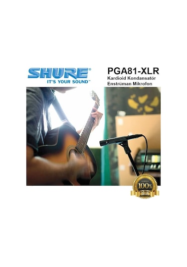 Shure Pga81-xlr Kardioid Kondansatör Enstrüman Mikrofon