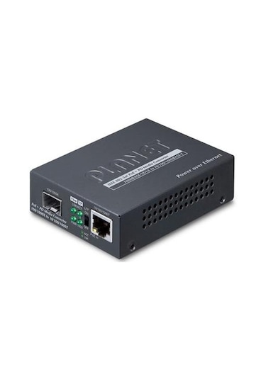 Planet Pl-gt-805a-pd 10/100/1000base-t To 100/1000base-x Sfp Poe+ Pd Media Converter