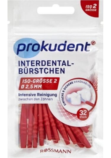 Prokudent Arayüz Fırçası 32'li Tel Çapı 0.5 MM / Dış Çapı 2.5 MM