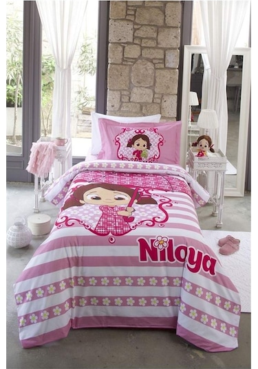 Özdilek Niloya Yağmur Tek Kişilik Nevresim Takımı (515474876)