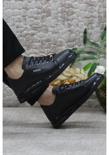 Pierre Cardin 62112 Siyah Ürün Hakiki Deri Sneaker Erkek Ayakkabı Siyah