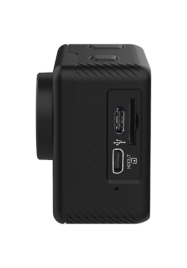 Mioji Action 12x 4k 60fps 20mp Çift Ekran Wifi 170 Aksiyon Kamerası Siyah