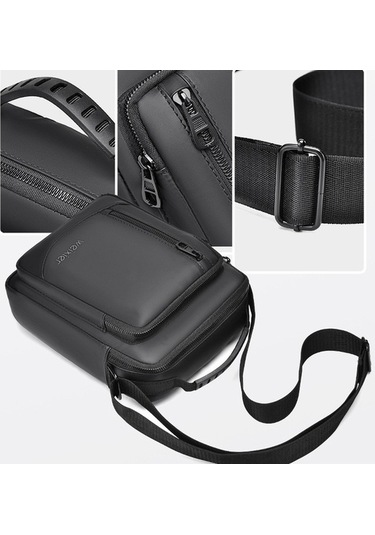 Wondernest Weıxıer D238 Erkekler Rahat Omuz Messenger Çanta Büyük Kapasiteli Çanta, Yeni Tasarım Altın