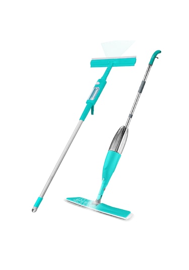 Smarter Mega İkili Shiny + Glasy Sprey Mop + Cam Sprey