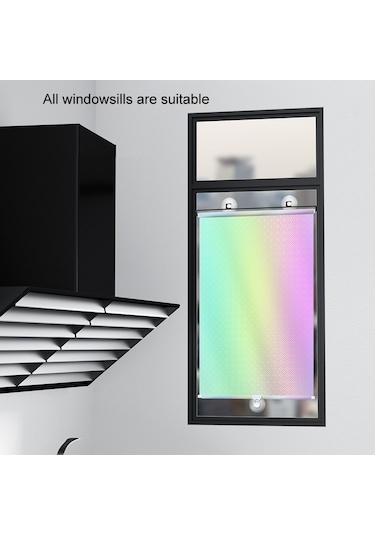 Sones 40x125cm Mesh Siyah Vantuz Teleskopik Araba Güneş Koruma Karartma Perdesi