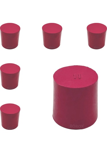 Borox Kauçuk Tıpa No.11 29 x 33 x 32 MM 5 Adet