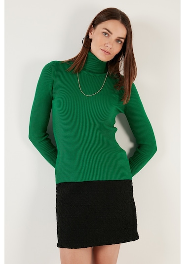Lela Fitilli Regular Fit Balıkçı Yaka Soft Akrilik Bayan Kazak 4614102 Benetton