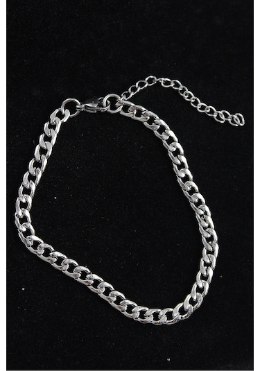 316l Çelik Klasik Model Gümüş Renk Erkek Bileklik Çok Renkli