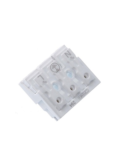 Klemens Geçmeli Aydınlatma Konnektörü 3 X 2.5 Mm N+pe+l 1 Adet, Şeffaf