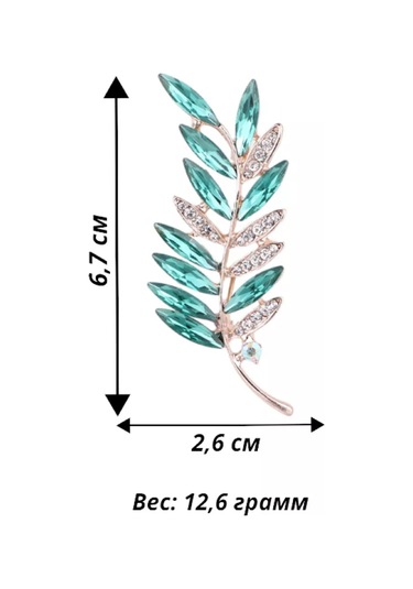 Fashion Jewelry Broş Dal Takı 226611939 Altın Rengi