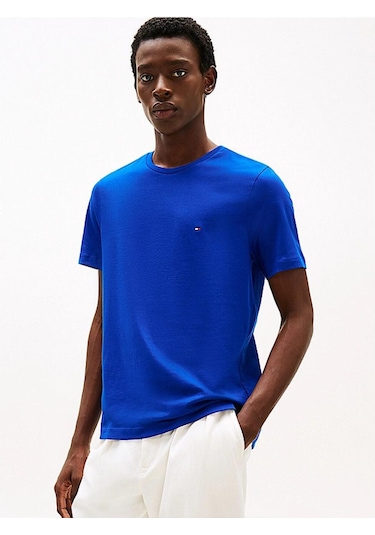 Tommy Hilfiger Erkek Yuvarlak Yaka Slim Fit Esnek Kumaş Uzun Kollu Mavi T-shirt Mw0mw39995-d03-13309 Mavi Tommy Hilfiger Erkek Yuvarlak Yaka Slim Fit Esnek Kumaş Uzun Kollu Mavi T-shirt Mw0mw39995-d03-13309 Mavi