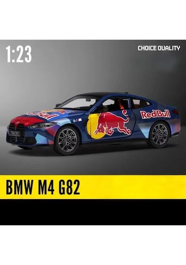 Scowetto Bmw M4 Diecast Model Araba Bmw M4 Redbull Yarış Arabası