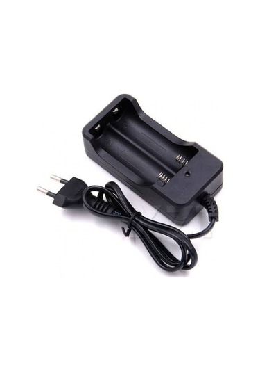 2 Yuvalı 18650 Lion Pil Şarj Aleti+2 Ad 3.7V 2000 Mah Pil