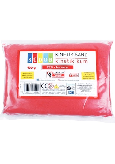 Südor Kinetik Kum Kırmızı 900 G