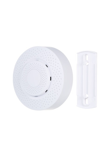 Springsun Beyaz Usb Wifi Akıllı Hava Kalitesi Monitörü - Formaldehit, Voc, Co2, Sicaklık Ve Nem Testeri - Uzak İzleme Ve Gerçek Zamanlı Uyarı Beyaz