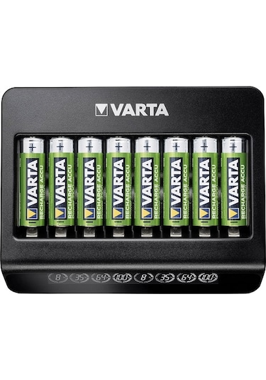 Varta Multi Plus 8Li Şarj Cihazı 20*2700 Mah Aa Şarjlı Pil