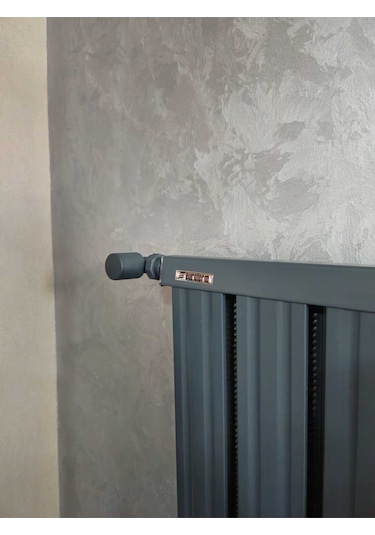 Alüminyum Panel Radyatör Klasik 1500 X 320 Ral 7016 Antrasit Gri