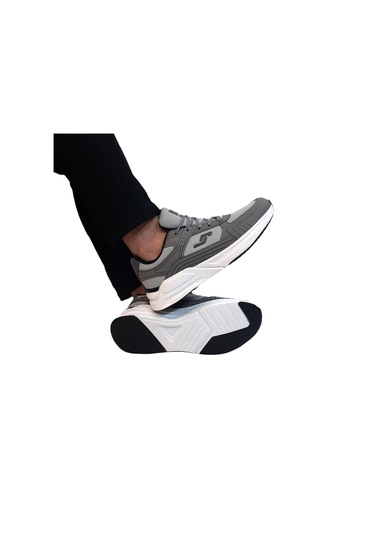 Jump 32438 Gri Memory Hafızalı Ortapedik Hafif Spor Ayakkabı Gri