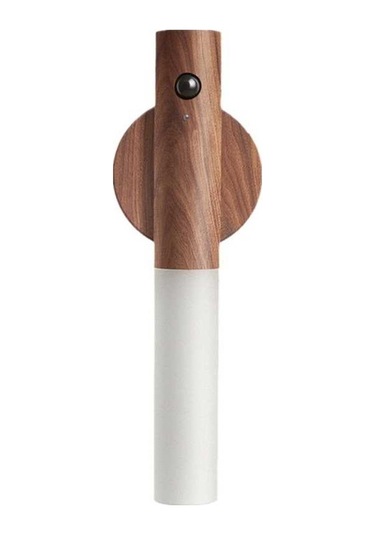 Besthome1 Usb Şarjlı Manyetik Gece Lambası: Hareket Ve Işık Sensörlü, Kahverengi Taşınabilir Lamba Kahverengi