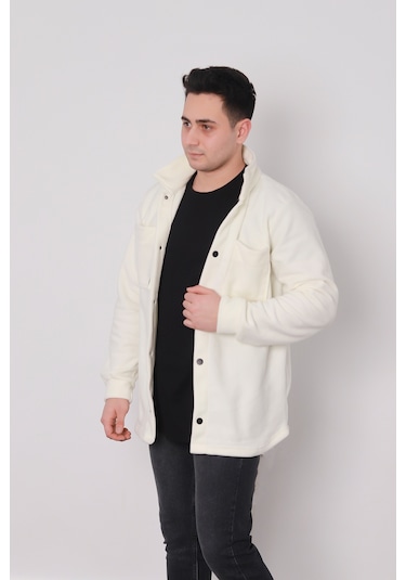 Fkfashion Süet Gömlek 22FK0118 Beyaz