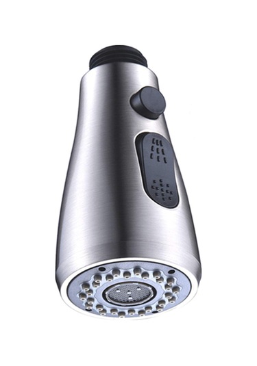 Xiyyadms G1/2 Bağlantılı Mutfak Musluğu Atomizer, 3 Ayarlı Abs Plastiği, Çizgili Bn Finishli Değiştirme Parçası Diğer