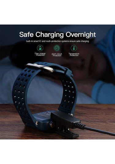 Şarj Cihazı Garmin Yaklaşımı S20/g10 Forerunner 630/230/235/30/35/645 Müzik Aksesuarları Değiştirme İçin Usb Şarj Kablosu Klipsi