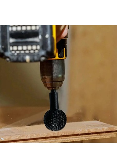 Matkaba Takılır Ahşap İşleme Törpü Topu 40 Mm Sap: 10 Mm