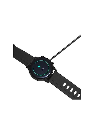 Ally Haylou Ls04 Rs3 Usb Manyetik Akıllı Saat Şarj Kablosu-Siyah